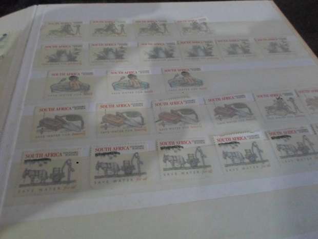 ALBUM RSA MINT AND USED STAMPS SOME HIGH VALUES SEE PICS