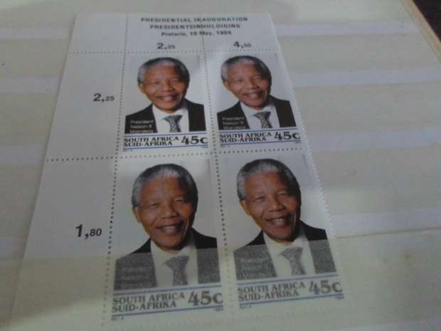 ALBUM RSA MINT AND USED STAMPS SOME HIGH VALUES SEE PICS