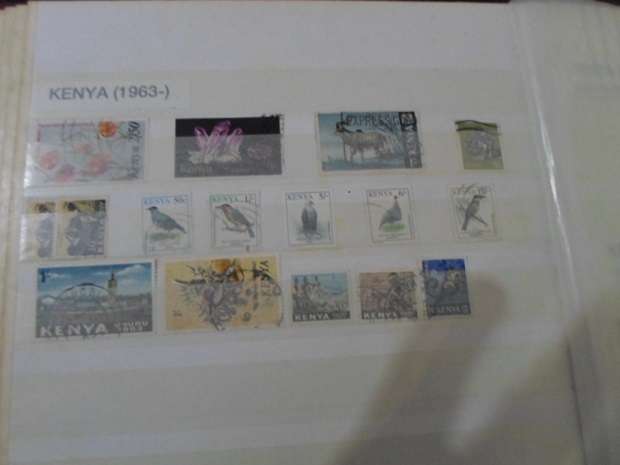 LARGE ALBUM MIXED WORLD STAMPS SEE PICS