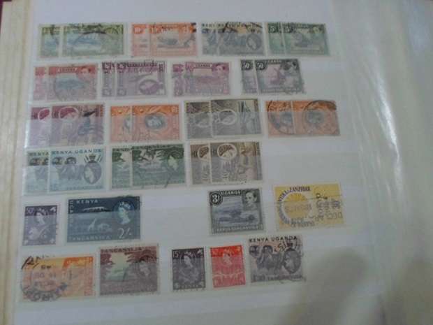 LARGE ALBUM MIXED WORLD STAMPS SEE PICS
