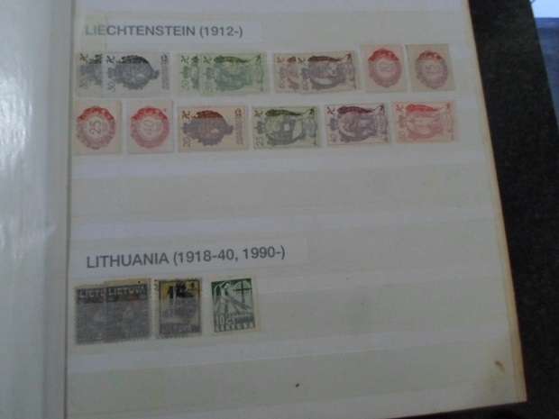 LARGE ALBUM MIXED WORLD STAMPS SEE PICS