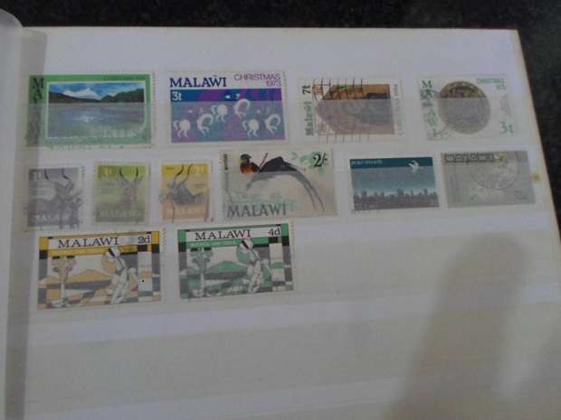 LARGE ALBUM MIXED WORLD STAMPS SEE PICS