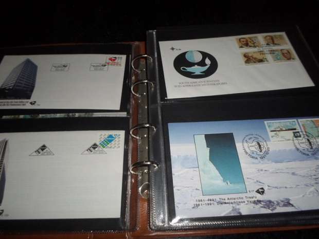 RSA 53 x Mint FDC's including 1994 Presidential Inauguration 6.3b and 6.3c with R5 coin