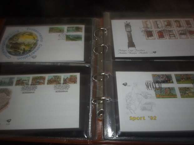 RSA 53 x Mint FDC's including 1994 Presidential Inauguration 6.3b and 6.3c with R5 coin