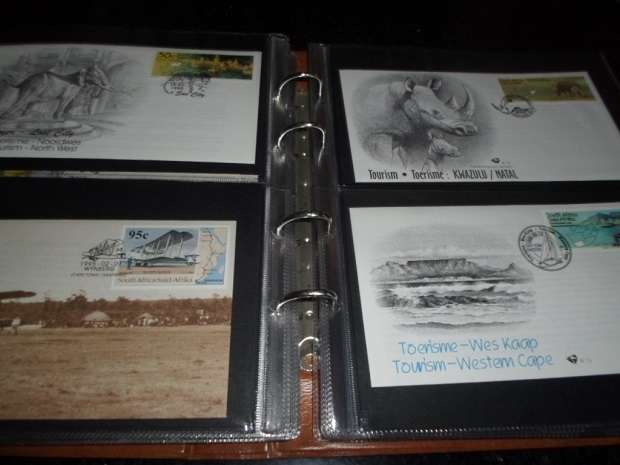 RSA 53 x Mint FDC's including 1994 Presidential Inauguration 6.3b and 6.3c with R5 coin