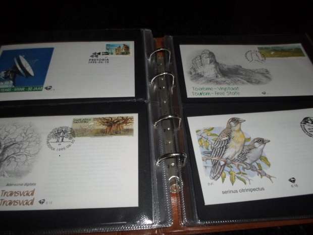 RSA 53 x Mint FDC's including 1994 Presidential Inauguration 6.3b and 6.3c with R5 coin