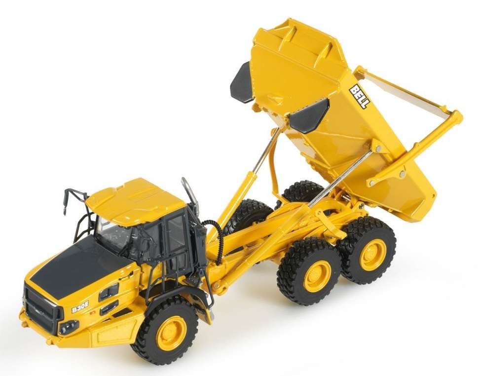 Die Cast Bell B30E Articulated Dump Truck Scale 1:50  USK Scale models 31003