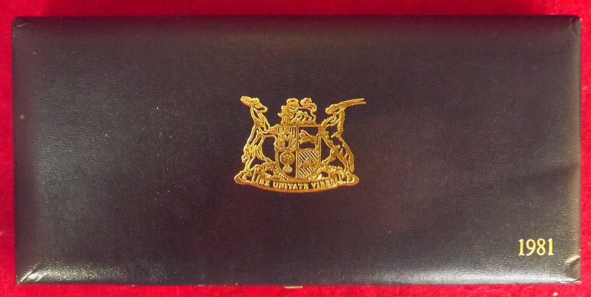 1981 South African Bilingual Short Proof set. Excellent