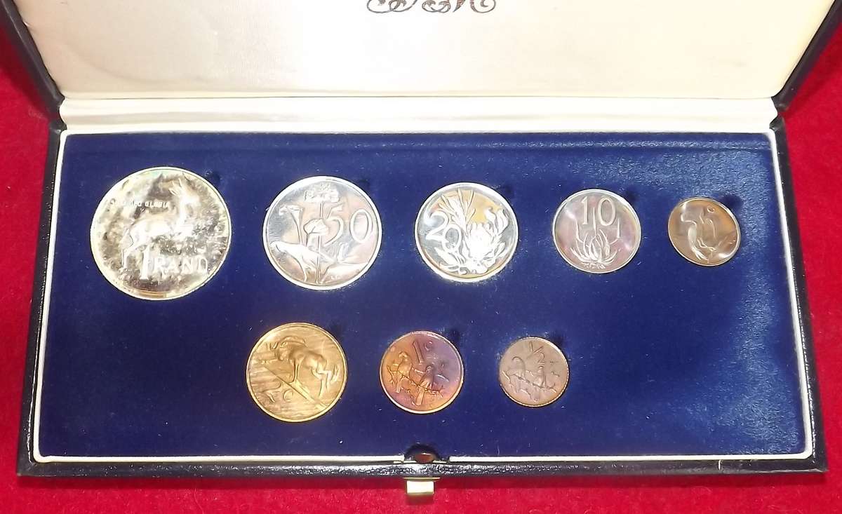 1981 South African Bilingual Short Proof set. Excellent