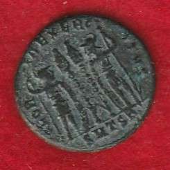 AD 330-335  Roman Coin Constantine I Æ Nummus. (17mm, 1.9 g) Nicomedia, AD 330-335 Roman Coin Gloria