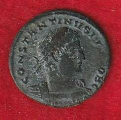 AD 330-335  Roman Coin Constantine I Æ Nummus. (17mm, 1.9 g) Nicomedia, AD 330-335 Roman Coin Gloria