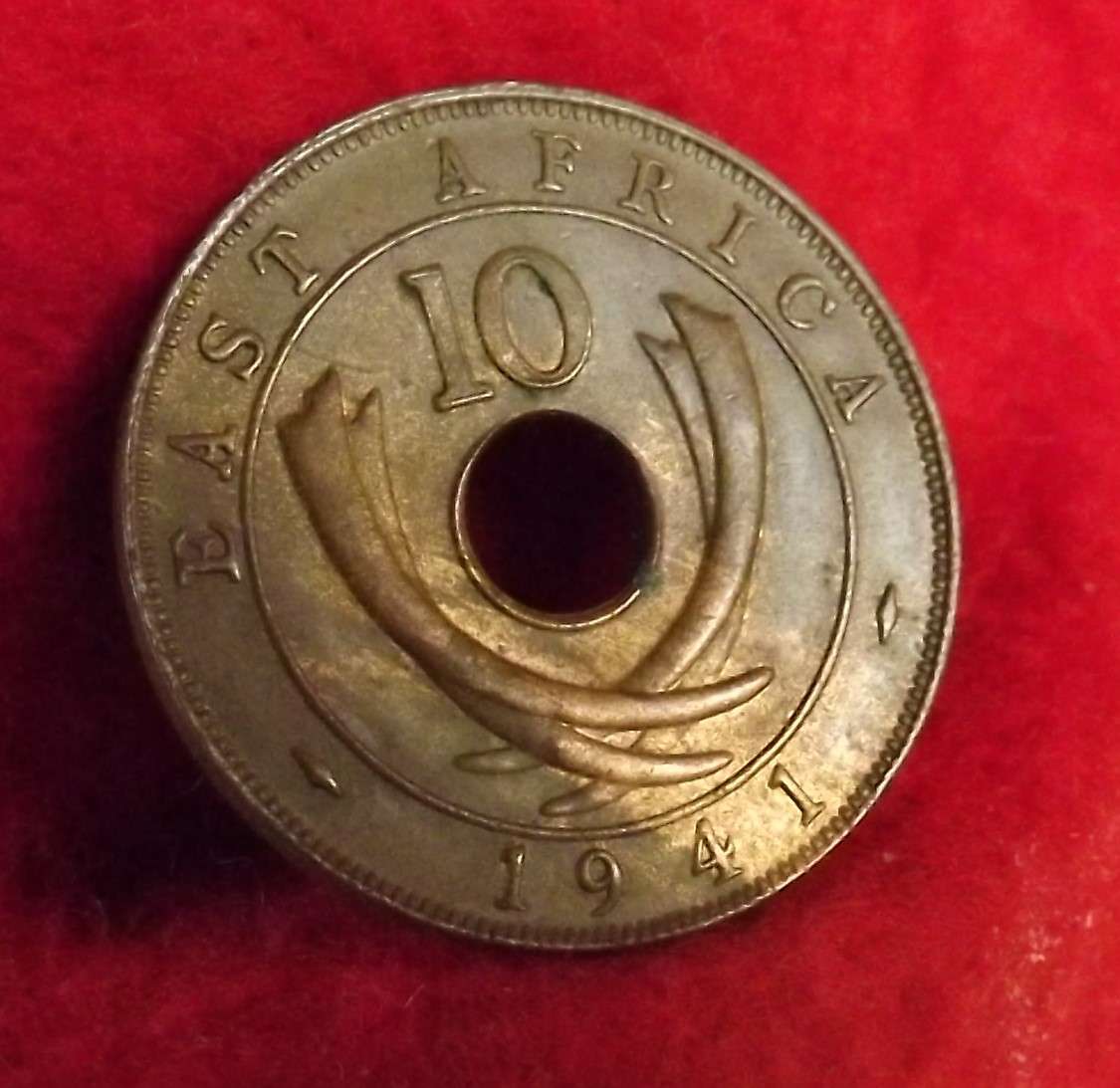 1941 British West Africa 10  Cents- UNC