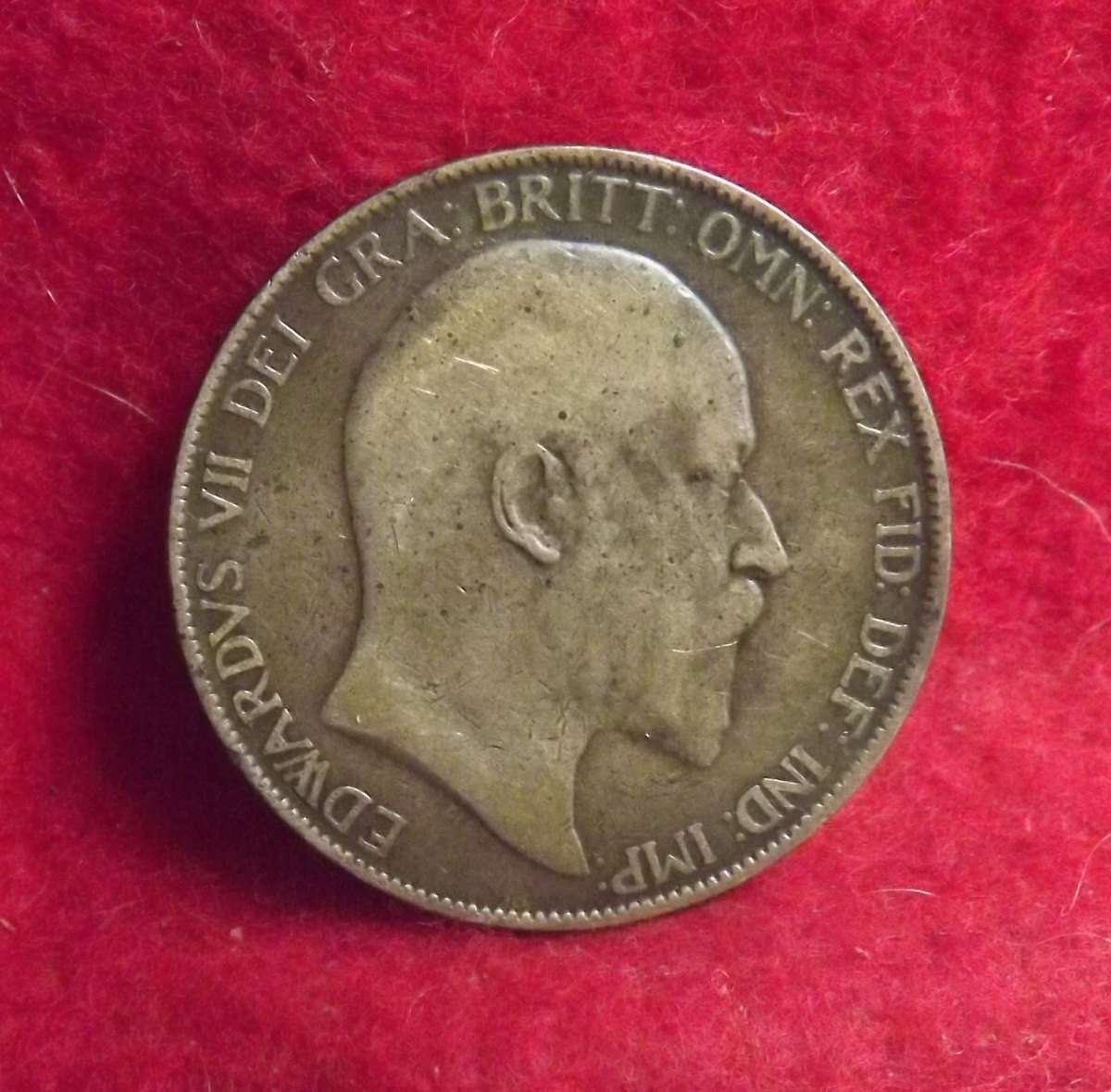 1907 1 Penny Great Britain Edward VII
