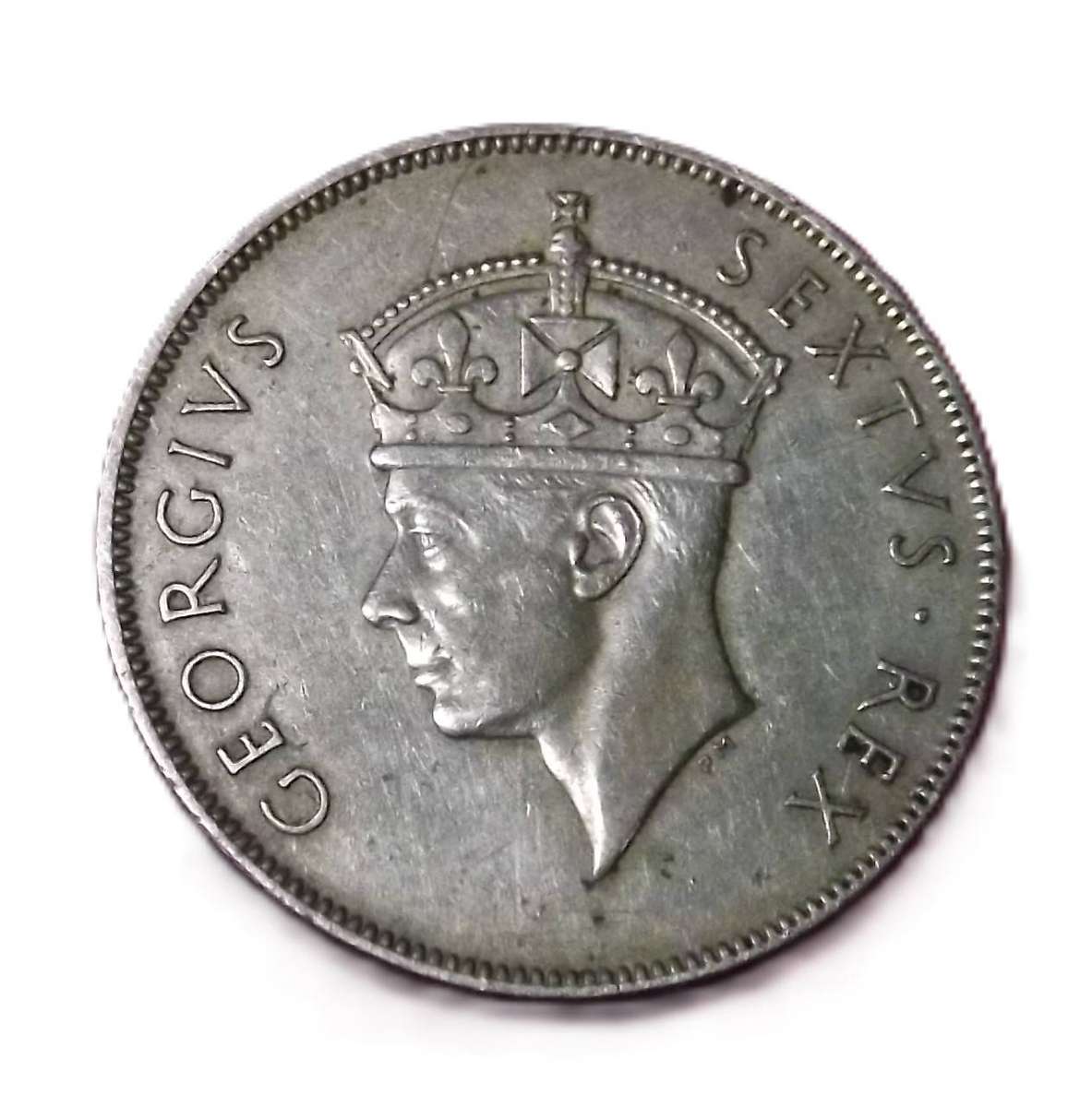 1950 Lion Of Kilimanjaro Shilling East Africa King George VI