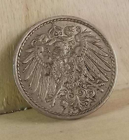 1913 Deutches Reich 5 Pfennig