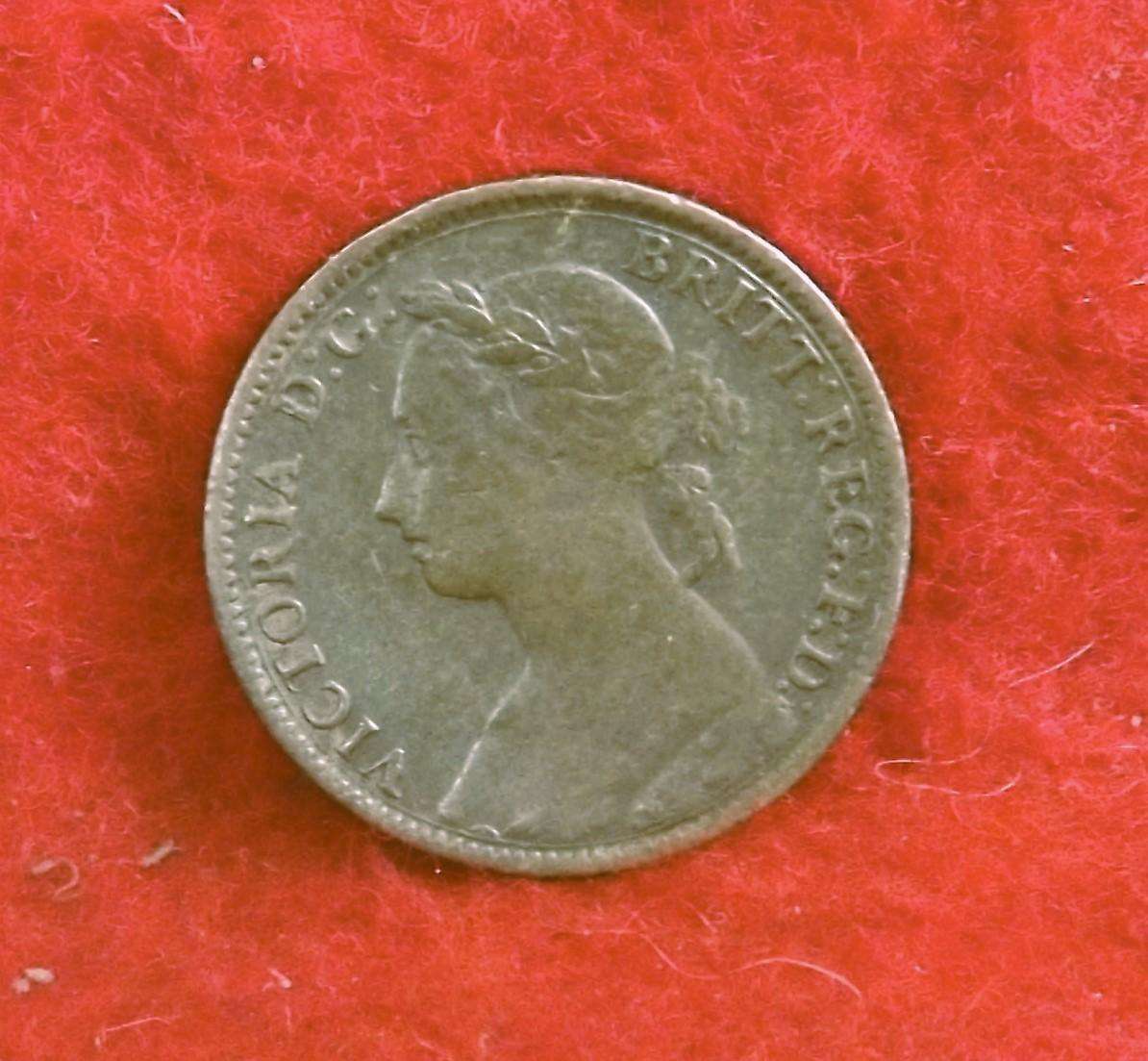 1887 Farthing Victoria