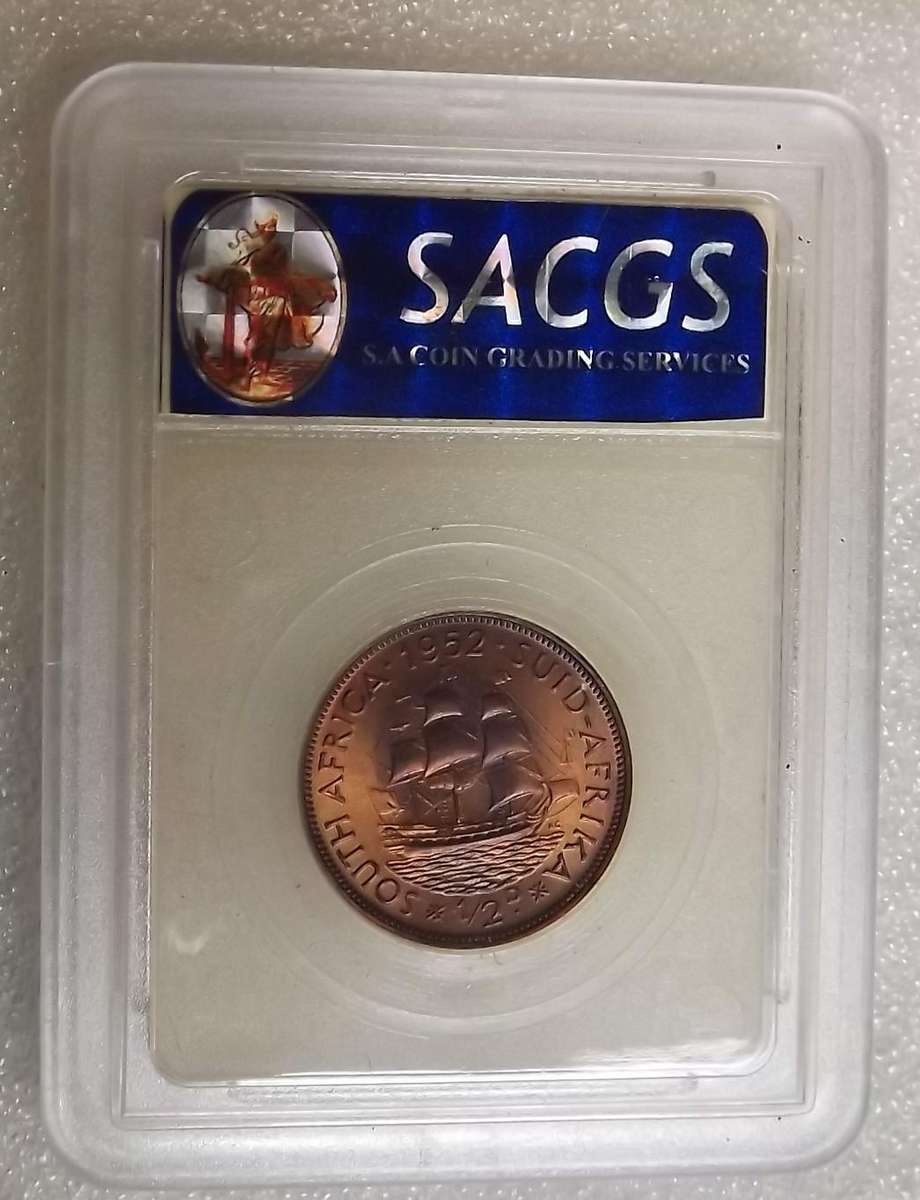 MS-68 Proof-like Superb 1952 ½ Penny