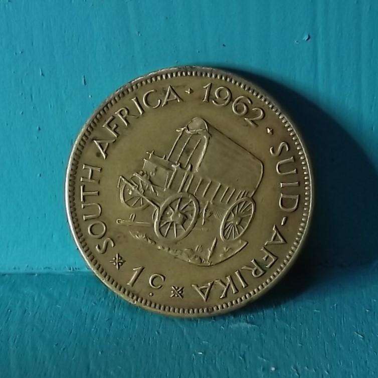 1962 van Riebeeck 1 Cent