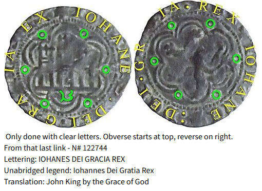 1406-1454 Spain Hammered Bullion coin Rare -High Value Low start