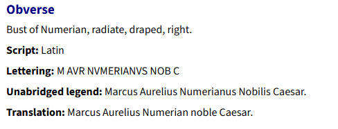 283 AD Extremely or Ultra RARE? Antoninianus of Carus