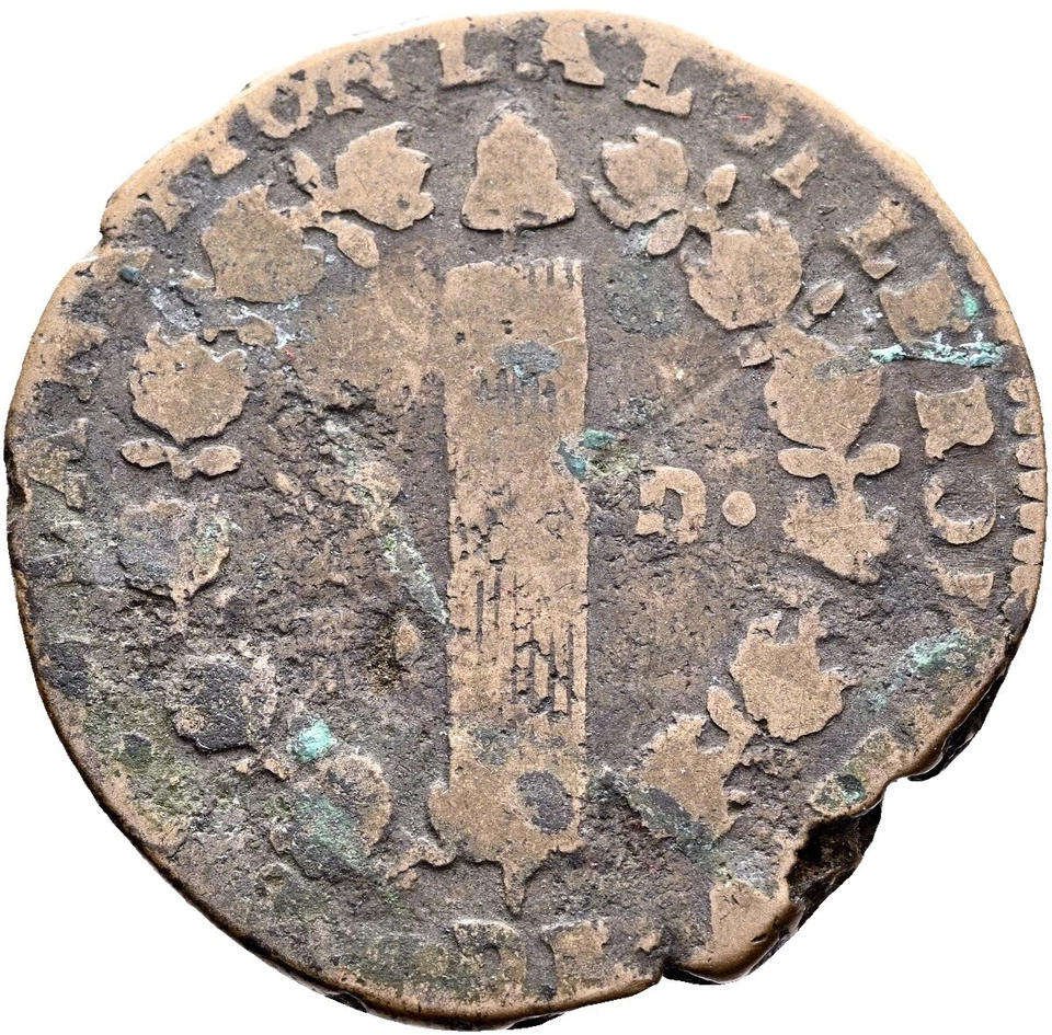 1791 Louis XVI France 12 deniers