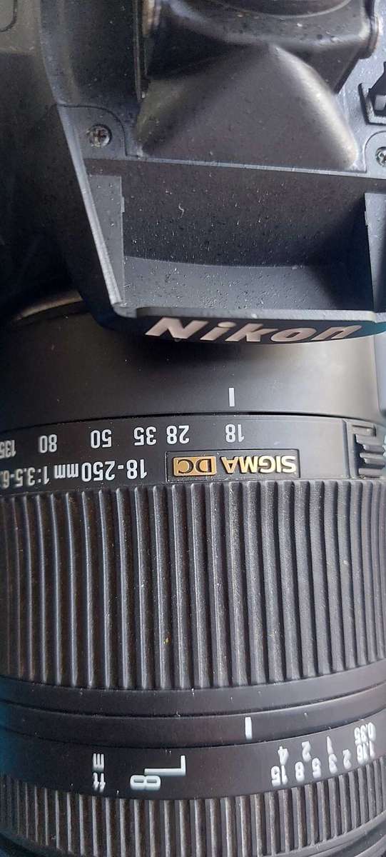 Nikon Camera D7000 with Sigma lens, Bag and accessories