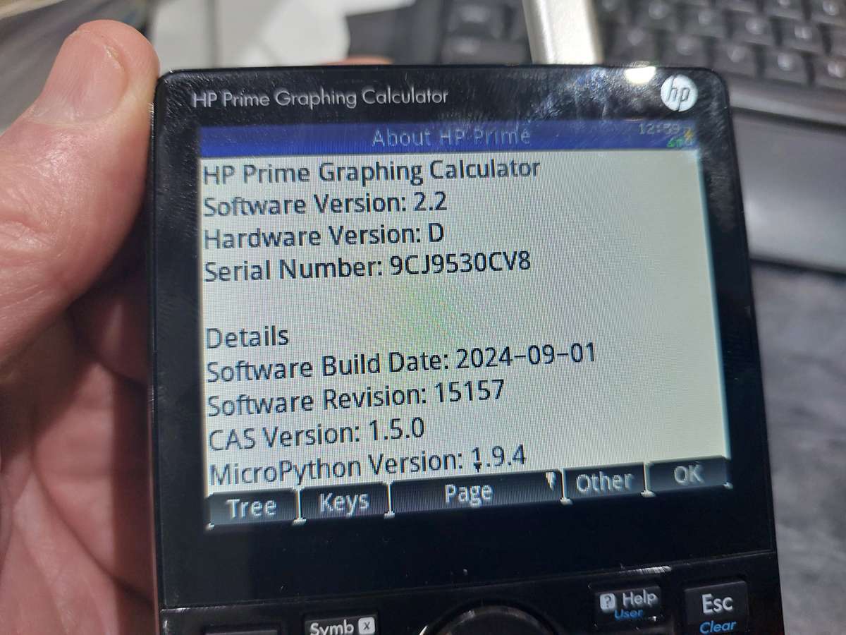 HP Prime G2 graphing calculator