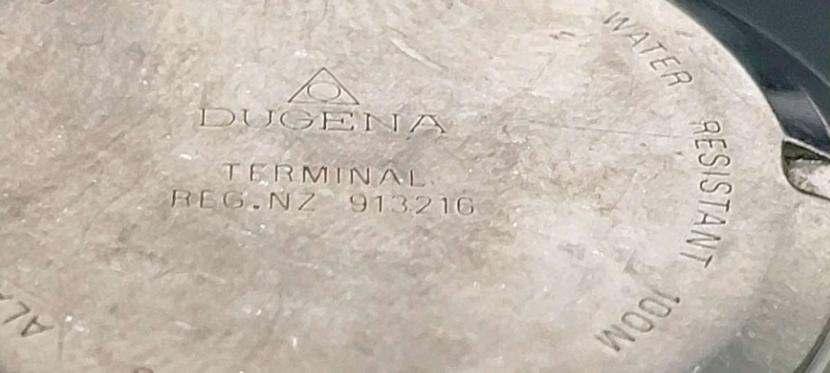 Dugena 'Terminal' vintage men`s quartz chronograph watch