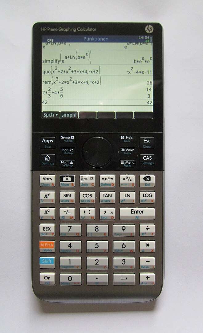 HP Prime G2 graphing calculator