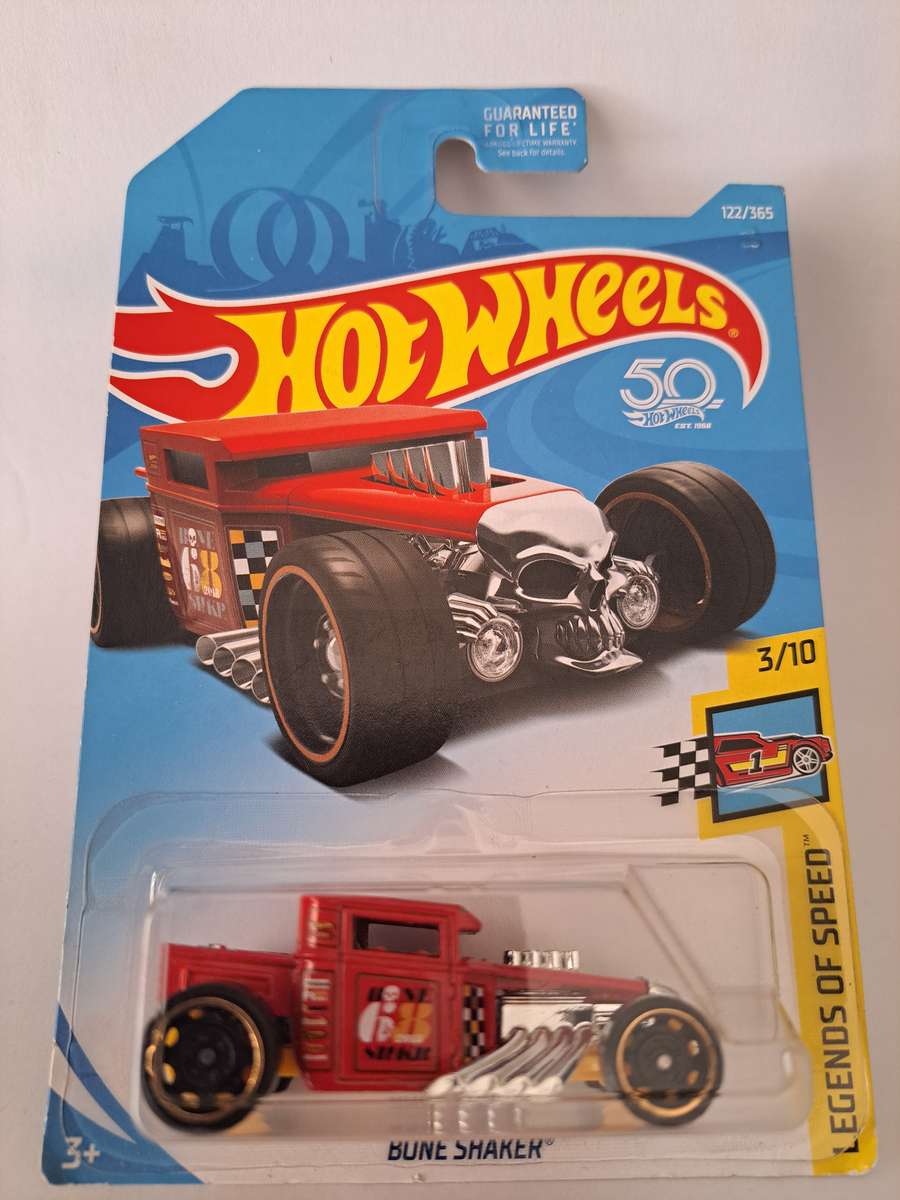 Hotwheels Bone Shaker - 2017 Release - Long Card