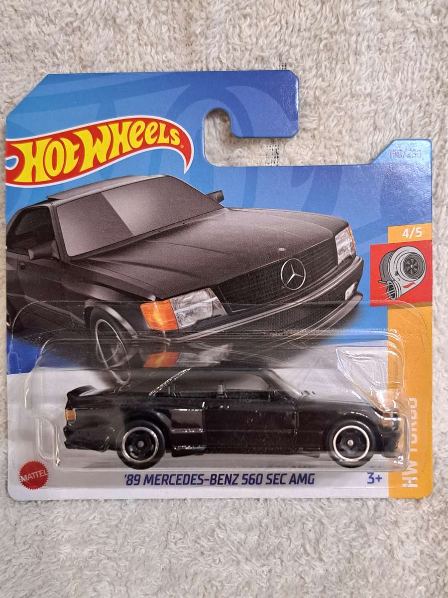 Hotwheels '89 Mercedes Benz 560 SEC AMG