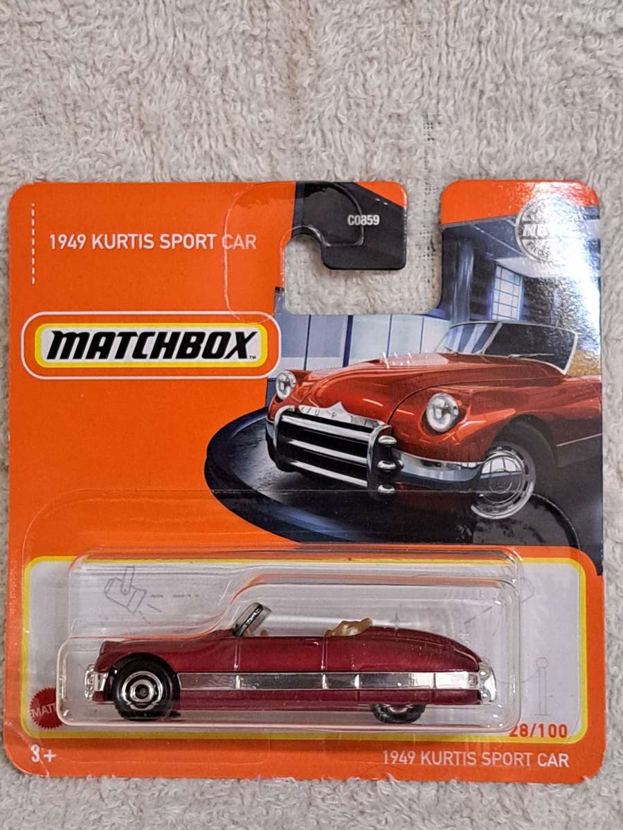 Matchbox 1949 Kurtis Sports Car - Red