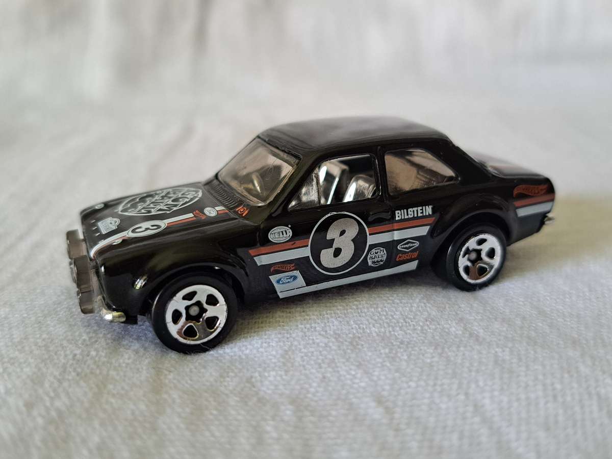 '70 Ford Escort RS1600 'Gumball 3000' (black) - Hotwheels