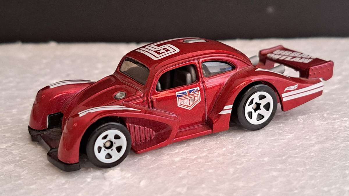 VW Kaefer Racer in Urban Outlaw livery in maroon - rare