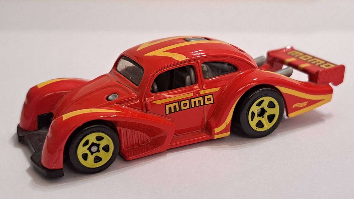 Hotwheels Volkswagen Kaefer Racer - MOMO Livery - Hard to find!