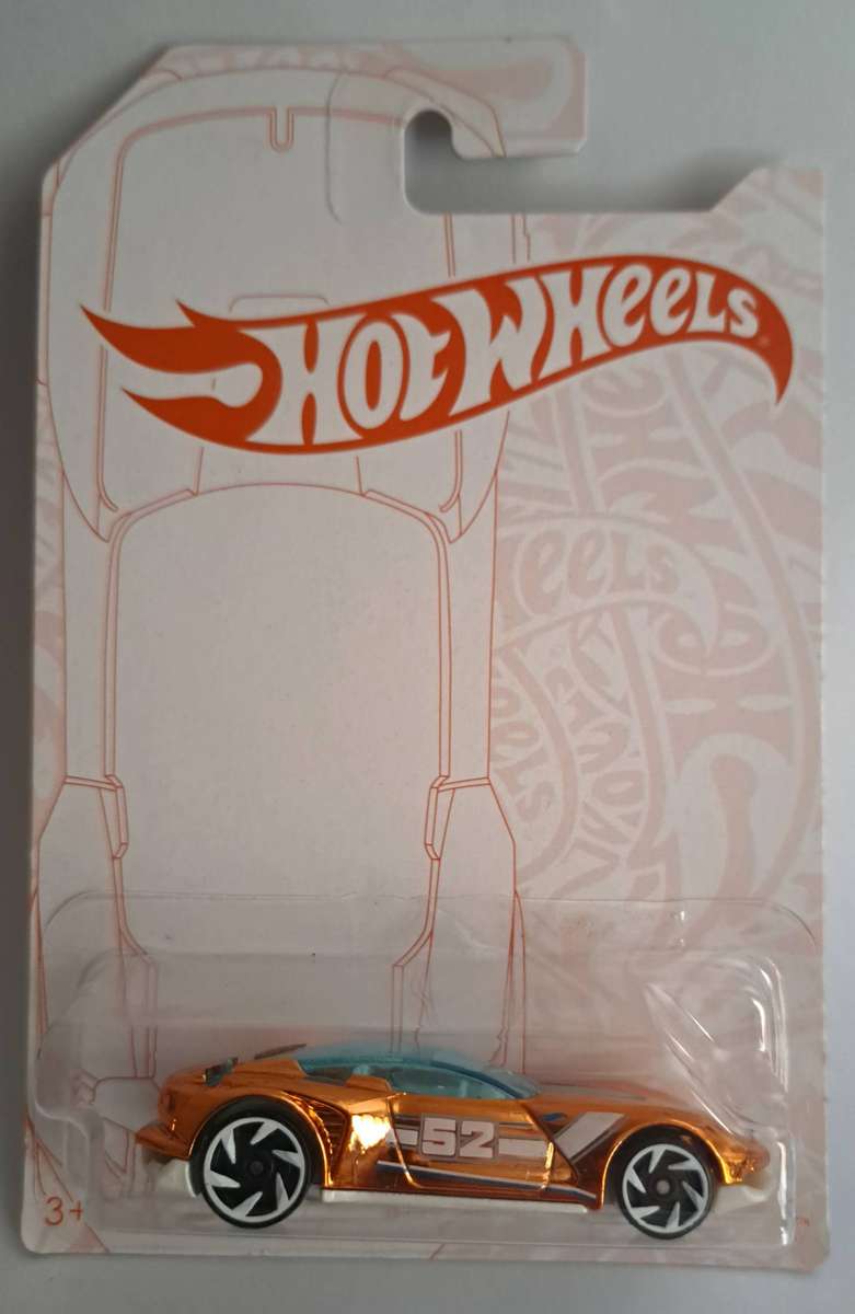 Hotwheels Gazetta GT - 'CHASE car in GOLD' - hard to find