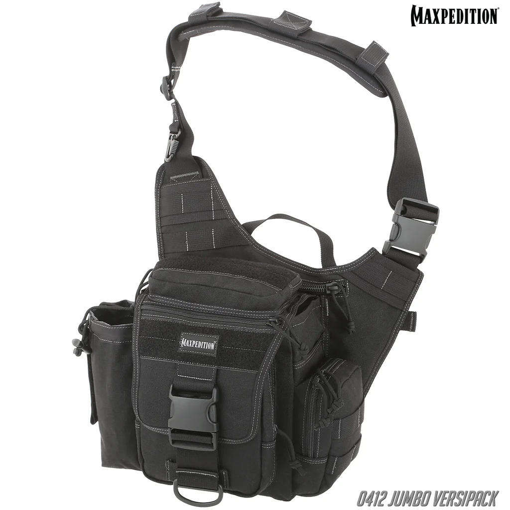 Maxpedition Jumbo Kiss Versipack, Black