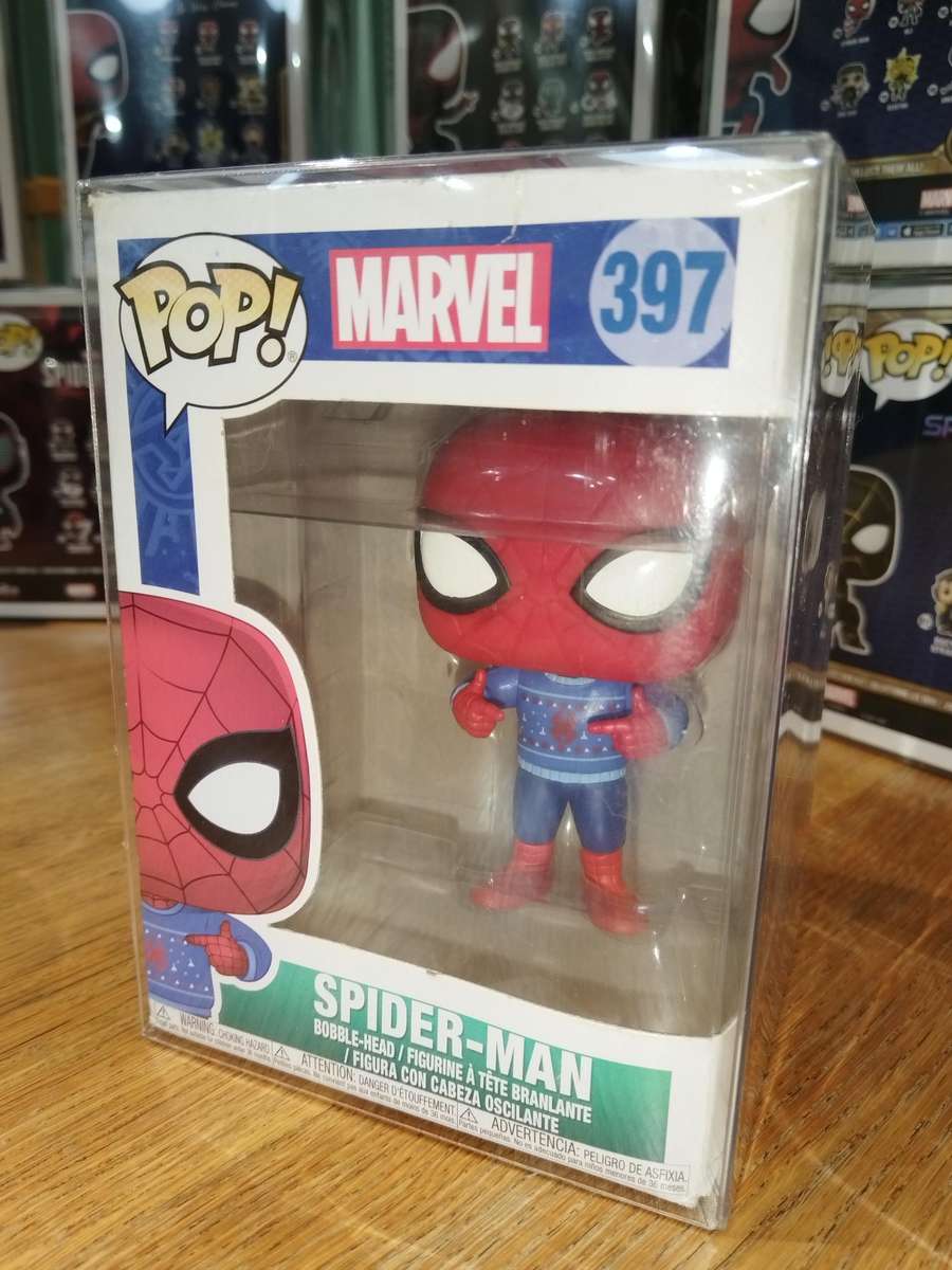 Marvel Spider-man Funko pop Xmas jersey #397