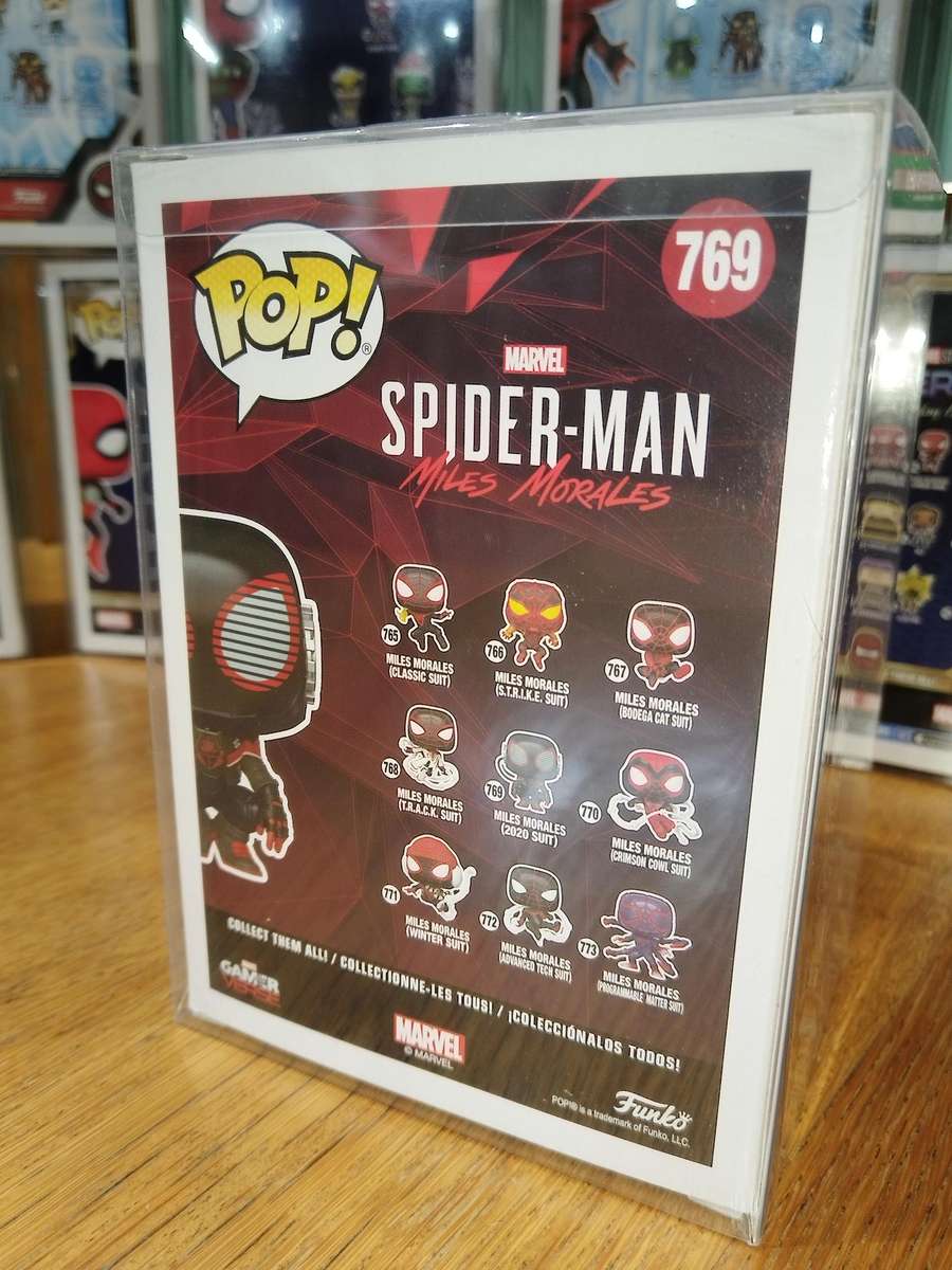 Spider-man Miles Morales 2020 suit Funko pop #769