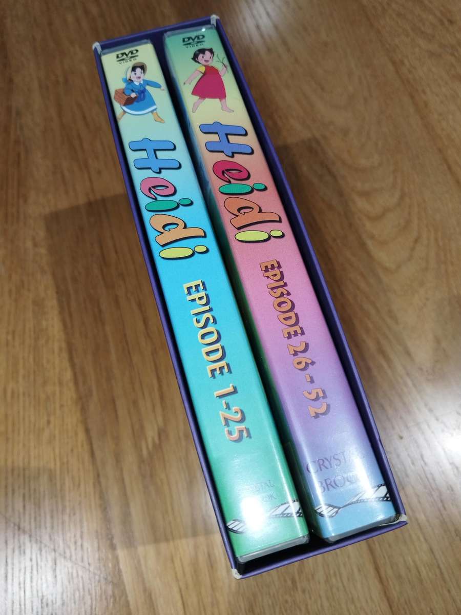 Heidi (Afrikaans DVD) full 52 episodes (10discs)
