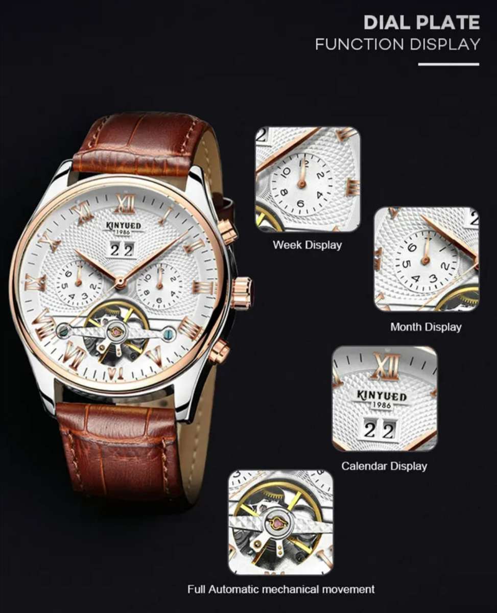 Handwinding Automatic Mechanical Movement Watch