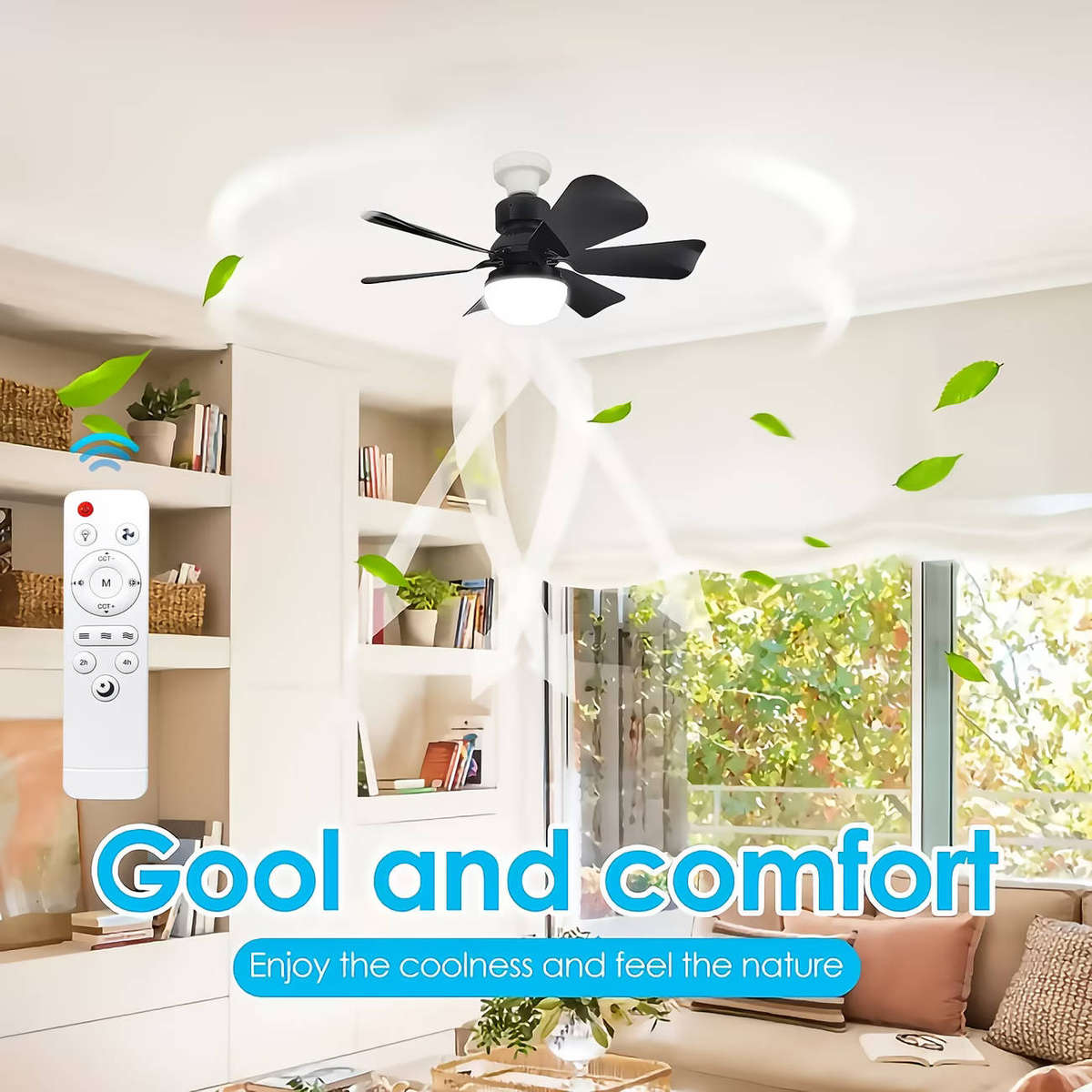 3 speed dynamic celling fan with light