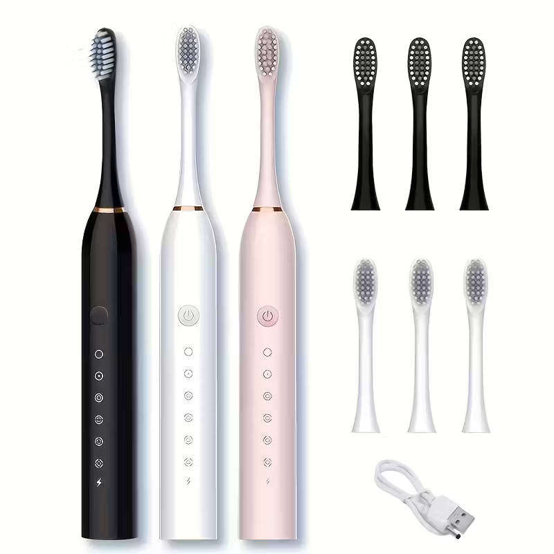 Electric toothbrush+4 brush heads
