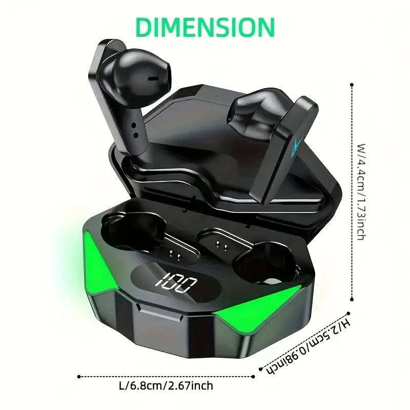 X15 Wireless In-ear gaming Bluetooth Earbuds