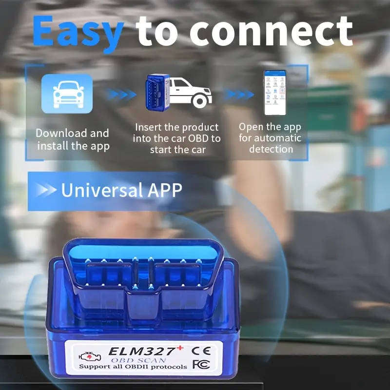 Mini ELM327 Wireless bluetooth Car Diagnostic Scanner