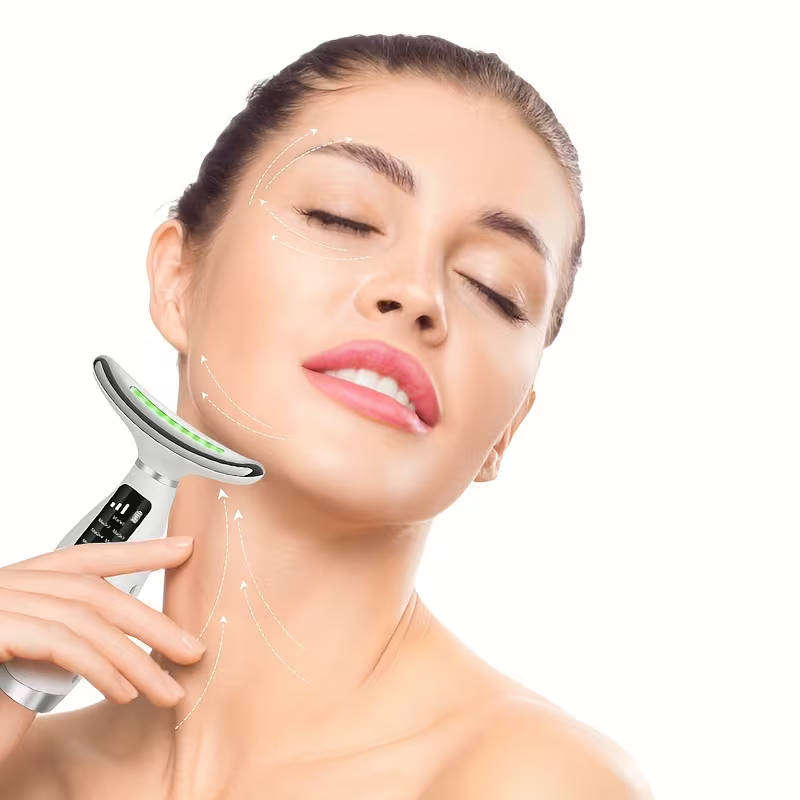 Face and Neck massager, multimode USB rechargeable - New