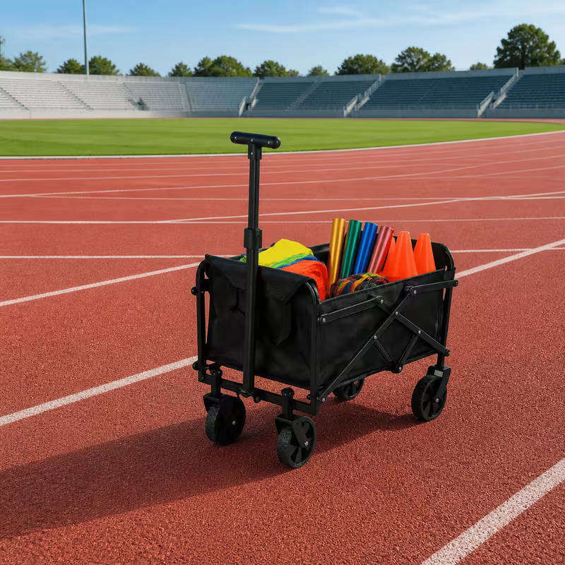 Heavy-duty multi-functional folding trolley - durable, portable, versatile transport solution