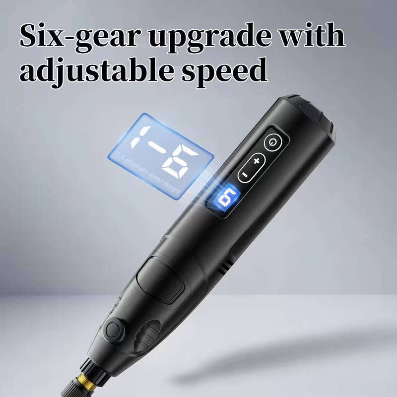 68 pcs cordless rechargeable mini grinder set - portable tool kit