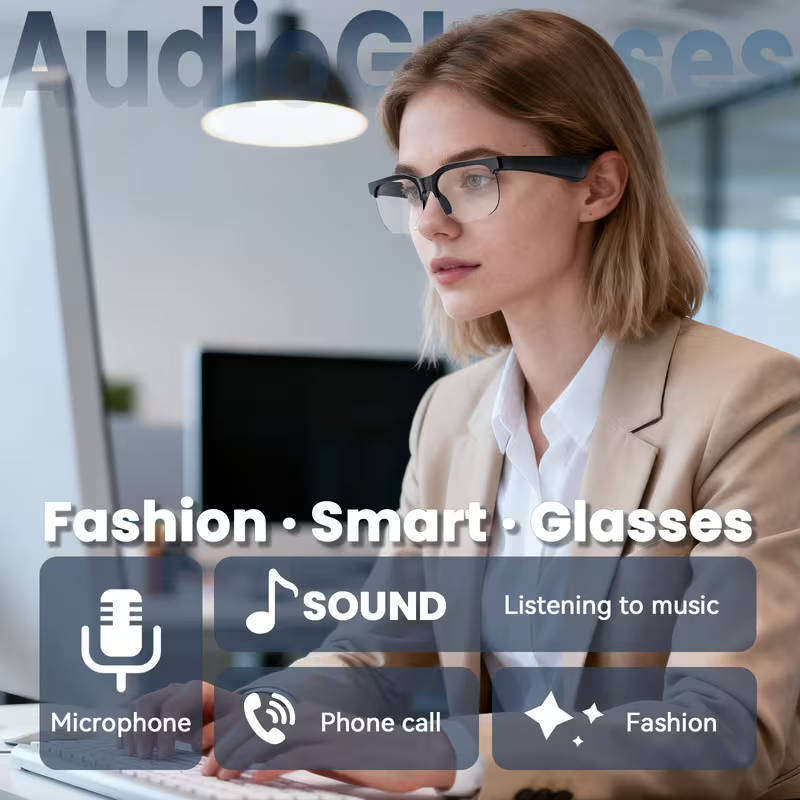 Smart glasses with Bluetooth connectivity