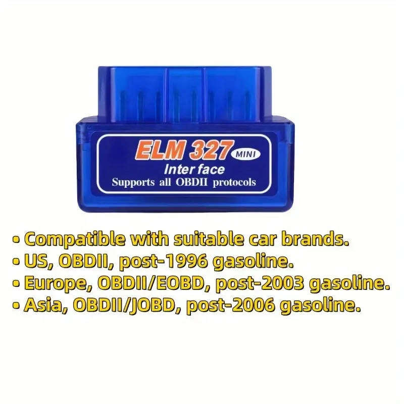 Mini ELM327 Wireless bluetooth Car Diagnostic Scanner